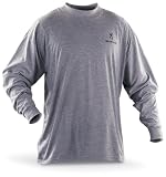 Browning Performance Long - sleeved Mock T - neck Gray