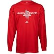 Houston Rockets adidas Primary Logo Long Sleeve T-Shirt