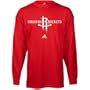 Houston Rockets adidas Primary Logo Long Sleeve T-Shirt