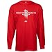 Houston Rockets adidas Primary Logo Long Sleeve T-Shirt