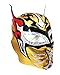 SIN CARA Lycra PRO Adult Lucha Libre Wrestling Mask (pro-LYCRA) GOLD/Black
