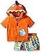 Wippette Baby Boys' Angry Fish Cover Up Set