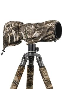 LensCoat LCRSLM4 RainCoat RS for Camera and Lens, Large (Realtree Max4 HD)