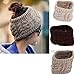 ShungHO Hairband Cap Woolen Braiding Knitted Headband Warm Hats