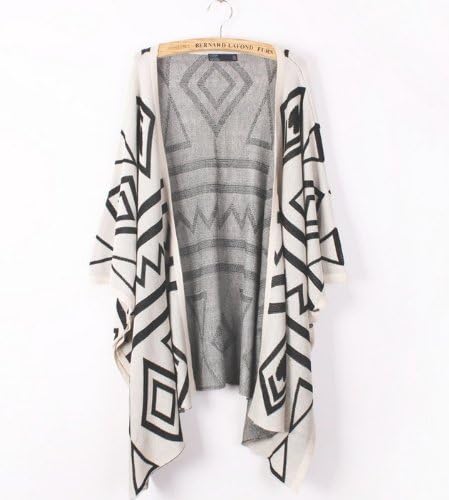2014 New Fashion Batwing Button Half Sleeve Woolen Knitting Sweater Vintage Spring Autumn Cape Women Winter Cardigan
