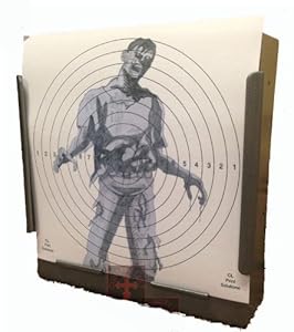 100 x 14cm SG Zombie Paper Targets Air Rifle Pistol (100gsm 14cm11