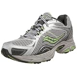 Saucony Women's Grid Excursion Tr4 Trail Shoe,Grey/Green,9 M