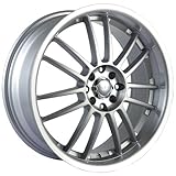 Akita Racing AK-25 425 Hypersilver Wheel with Machined Lip (18x7.5