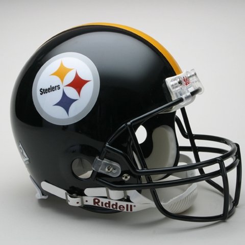 Pittsburgh Steelers Full Size Authentic Riddell Helmet