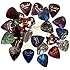 Fender Premium Picks Sampler - 24 Pack Includes Thin, Medium & Heavy Gauges