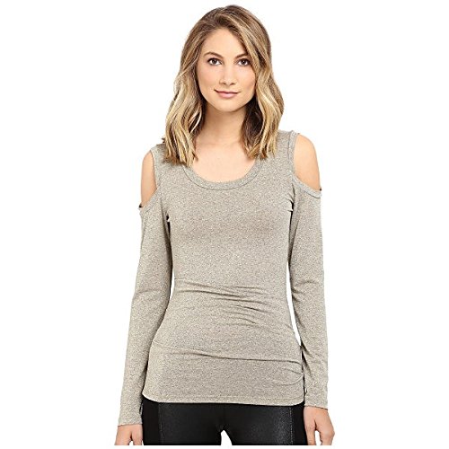 ニコルミラー トップス シャツ Sparkle Cold Shoulder Gold [並行輸入品]