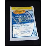 Genierc Eureka Style 'V' Vacuum Cleaner Bags 3pk., Designed to Fit Eureka Part # 52358