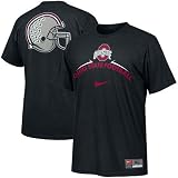 Nike Ohio State Buckeyes Black 2008 Practice T-shirt