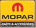 Mopar Logo '64 - '71 Hotrod Muscle Car Collectible Vintage Nostalgic Tin Sign