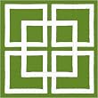 Design Design Shangri-la Greenbeverage Napkin, 20-Count Packages (Pack of 6)