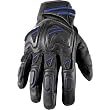 Speed and Strength Moment of Truth SP 2.0 Men's Leather/Mesh Street Bike Motorcycle Gloves - Black/Black