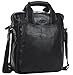 Men's Luxury Soft Leather Cowhide Tote Classic Briefcase Shoulder Messenger Cross Body Top-handle Satchel Case