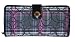 Coach Tartan Signature Accordion Zip Around Clutch Wallet 46212 Multi