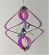 Dragonfly Purple Acrylic Wind Spinner