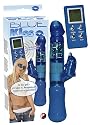 Vibrator Blue Kiss Vibe mit Fernbedienung