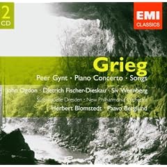 Peer Gynt, Concerto Pour Piano, Chansons