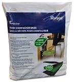 Whirlpool W10351676RP 18-Inch Plastic Compactor Bags, 15-Pack