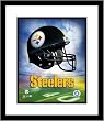 Pittsburgh Steelers NFL Framed 8x10 Photograph Team Logo and Football Helmet Collage