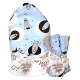 Trend Lab Rockets Hooded Towel & Wash Cloth... by