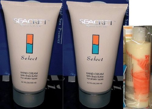 Seacret Dead Sea 2x Foot Cream+etre Body Lotion