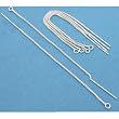 6 Sterling Silver Thread Earrings Jewelry Parts 37.5mm