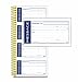 TOPS Adams Write 'N Stick Spiral Message Pad, 200 Carbonless Duplicate Sets Per Pad, 5.25 x 2.75 Inches, White/Yellow (SC1153WS)