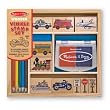 Melissa & Doug Vehicles Stamp Set