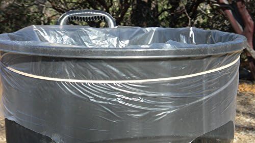 Large Tan Rubber Bands, 13" Long Super for Holding Trash Can Liners in Place. Approximately 37 Per Pack, 1/2 Lb of Can Bands