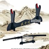 Bushido Deluxe Table Top One Tier Sword Stand w/ Velvet