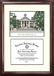 Western Kentucky University Scholar Scholar Mahogany Framed Lithograph w/Diploma Opening