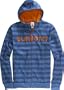 Burton Herren Kapuzenjacke Bonded, swdsh blue home strp, S, 268129