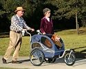 Solvit HoundAbout Pet Stroller, Large, Sapphire Blue