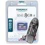 KingMax 8GB High-Speed Class 6 SDHC Card with FREE SDHC/SD/MMC USB Card Reader