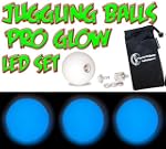 3x LED Balles lumineuses pour jongler...