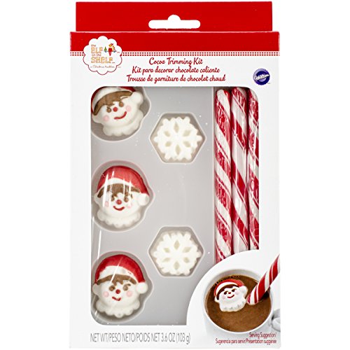 Wilton 2104-8552 Elf on The Shelf Cocoa Trimming Kit