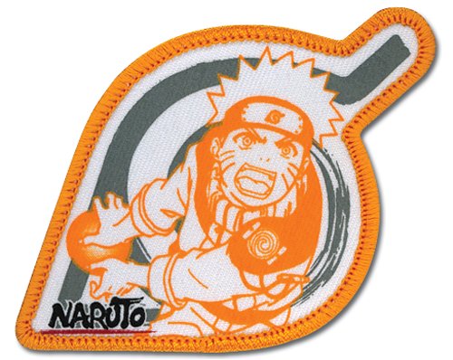 51f51li1w7L naruto: naruto & leaf village logo anime patch