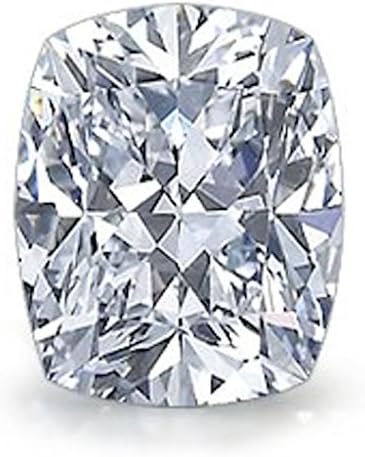 Jaz77 - RUSSIAN SIMULATED DIAMOND CRYSTAL CLEAR WHITE 16X12 MM ELONGATED CUSHION SHAPE TOP GRADE AAAAAA BRILLIANT CUT LOOSE STONE