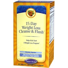 15 Day Weight Loss Cleanse & Flush 60 Tablets