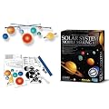 Dam - 4M - 5603225 - Jeu de construction - Kidzlabs - Kit Mobile Du Systeme Solaire Phosphorescent