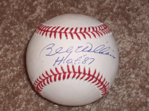 Billy Williams Autographed MLB Baseball (Chicago Cubs)