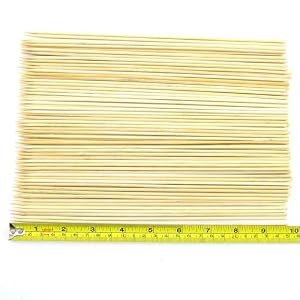 10,000pc case of Premium 9.8 Bamboo Skewers, 20bags X 100pc bag=2,000 pc box X 5boxes case by 