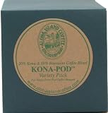 Aloha Island Coffee KONA-PODS - Variety Pack of our Kona Hawaiian Blend Coffee Pods, 12 Count Box