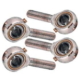 4 Male 10mm Rod End Heim Joint Link Joints