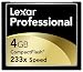 Lexar LCF4GBDRBNA233 4GB Professional 233x CompactFlash Card