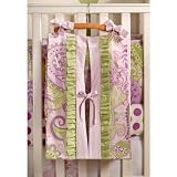 My Baby Sam Sweet Pea Diaper Stacker, Lavender